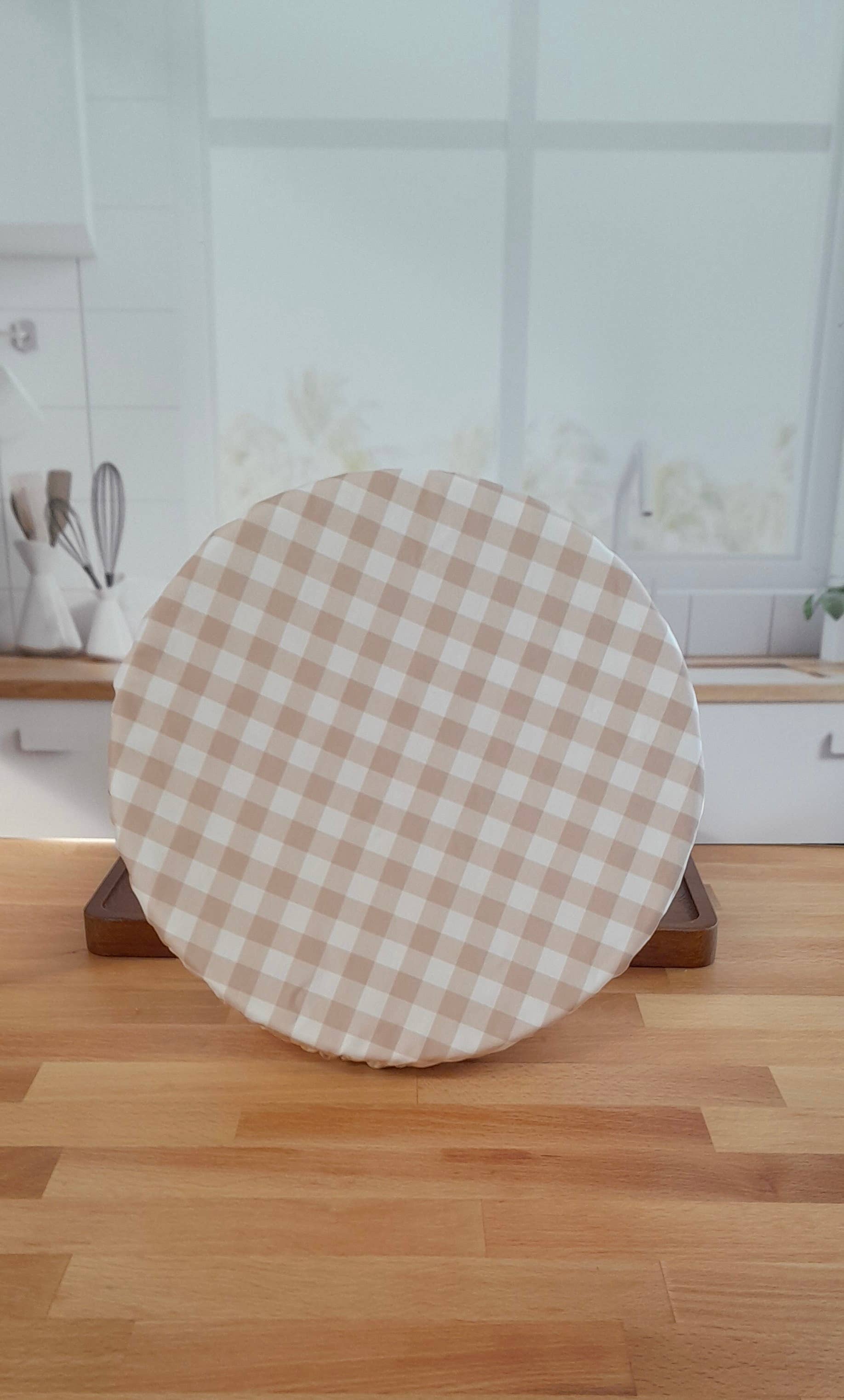Sourdough Set ~ Waterproof Lined Bowl Cover & Jar Cover