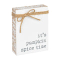 CA-4602 - Pumpkin Spice Jute Fall Block