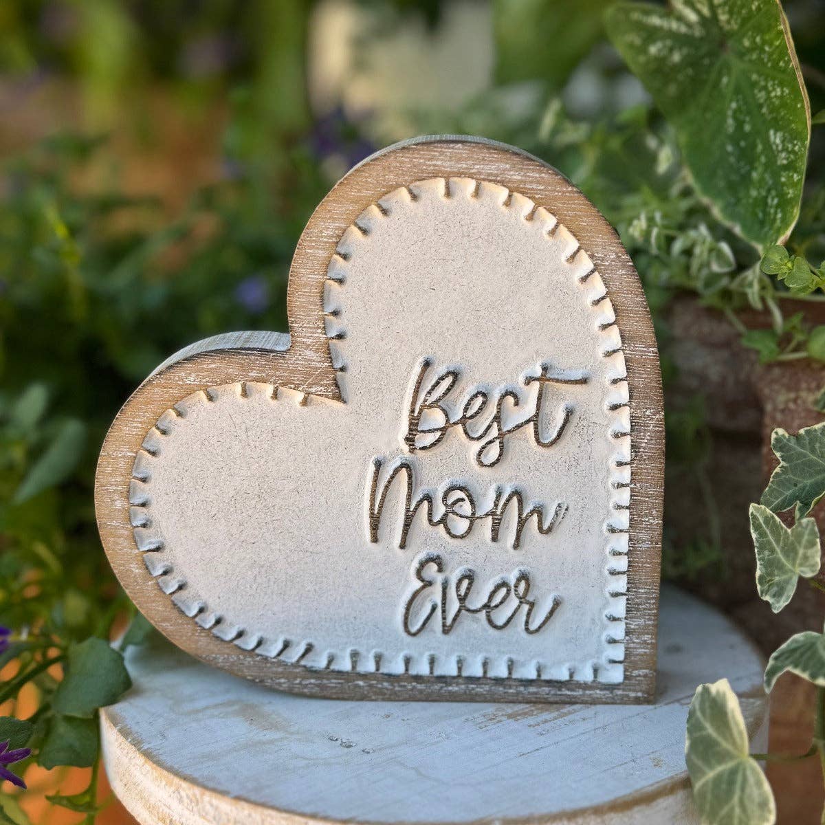 Best Nana Carved Heart