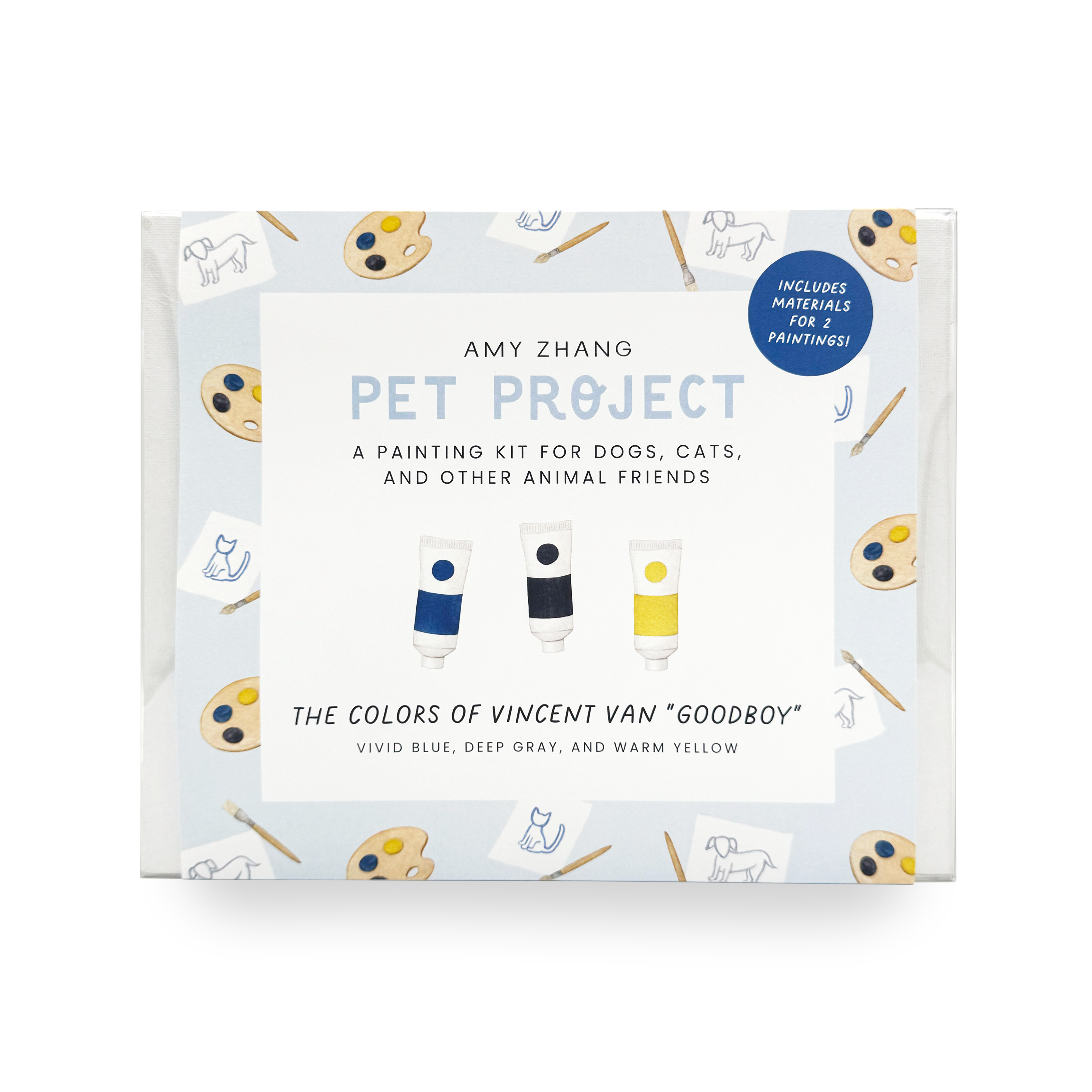 PET PROJECT VAN GOGH — Paint Activity Kit For Dogs and Cats