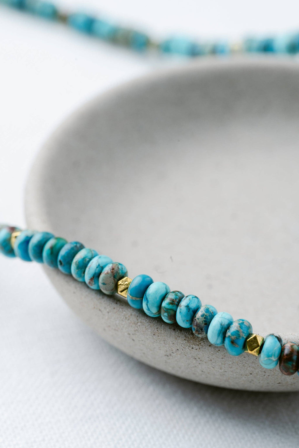 Token Beaded Coin Necklace