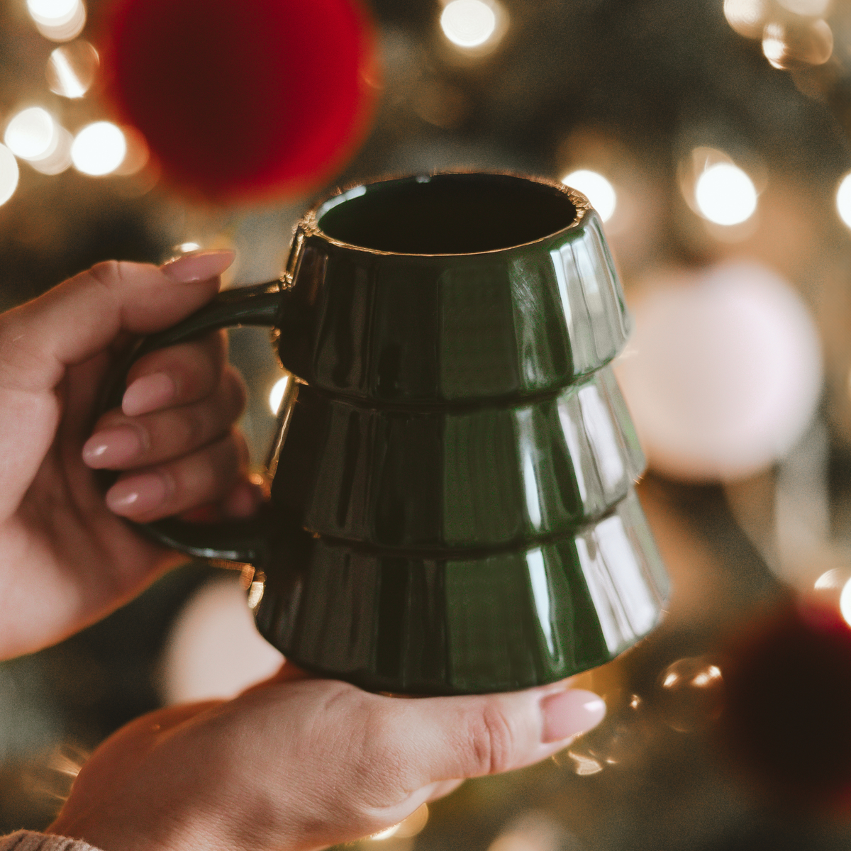 Green Tree Coffee Mug