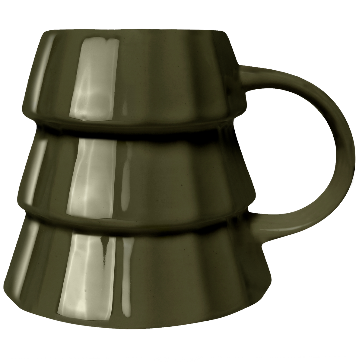 Green Tree Coffee Mug