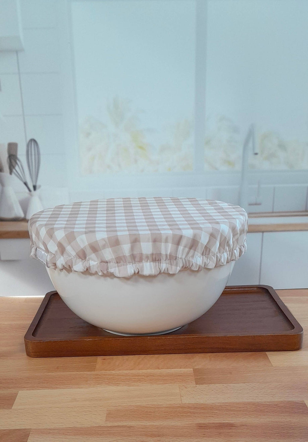 Sourdough Set ~ Waterproof Lined Bowl Cover & Jar Cover