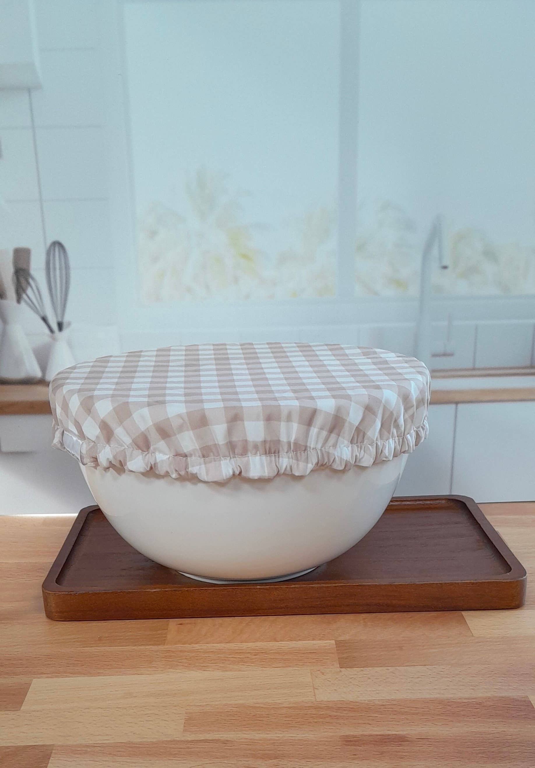 Sourdough Set ~ Waterproof Lined Bowl Cover & Jar Cover