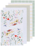 Morning Meadow Dishtowels Set of 5