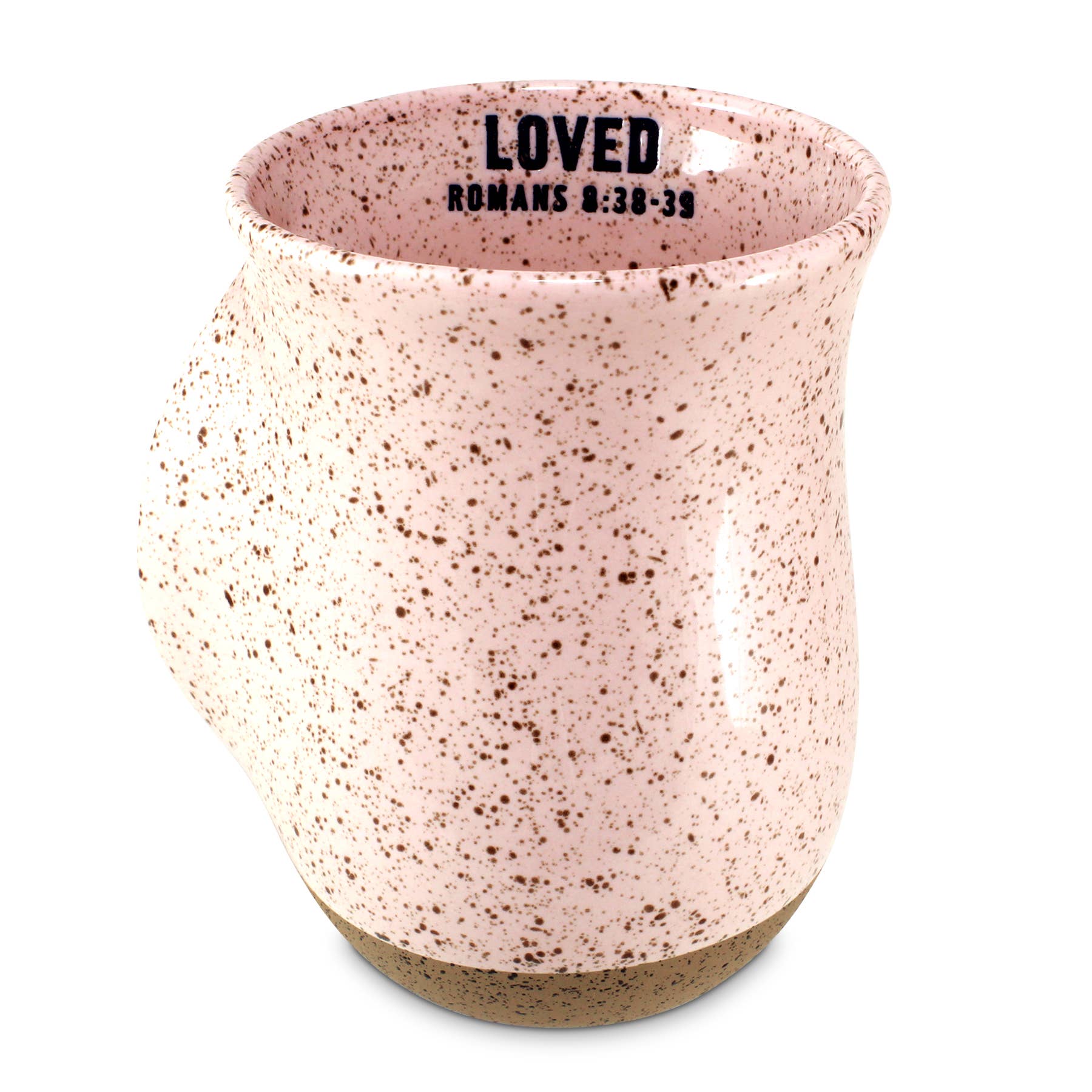 LCP Handwarmer Mug Speckled Stone Loved