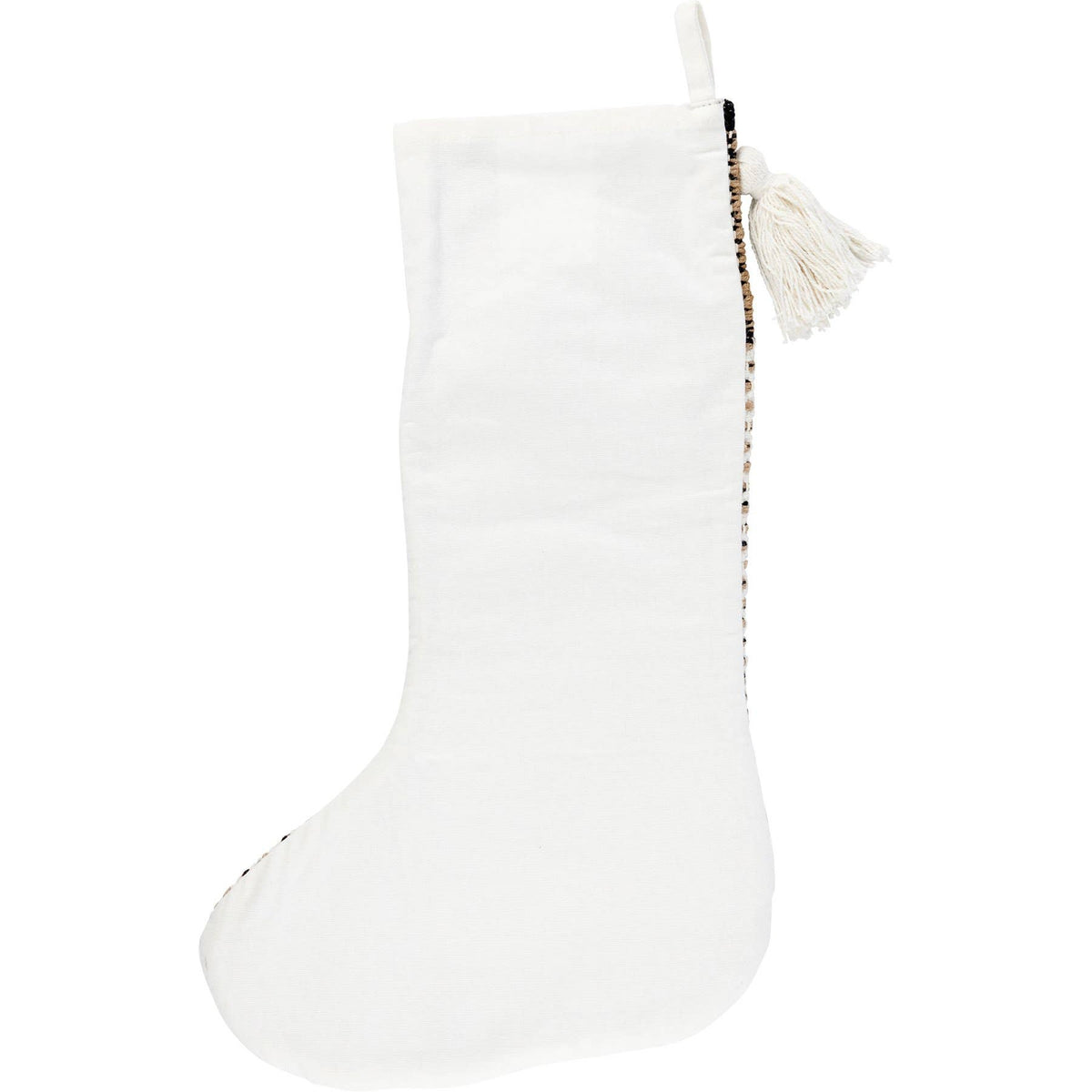 Neutral Tassels Stocking