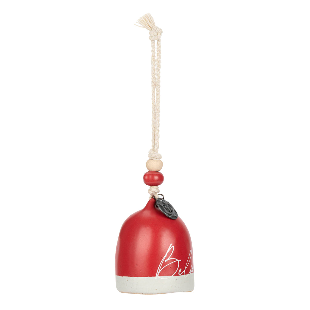 Believe Mini Inspired Holiday Bell - 2x2.5in