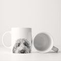 Peeking Doodle (Goldendoodle) Mug