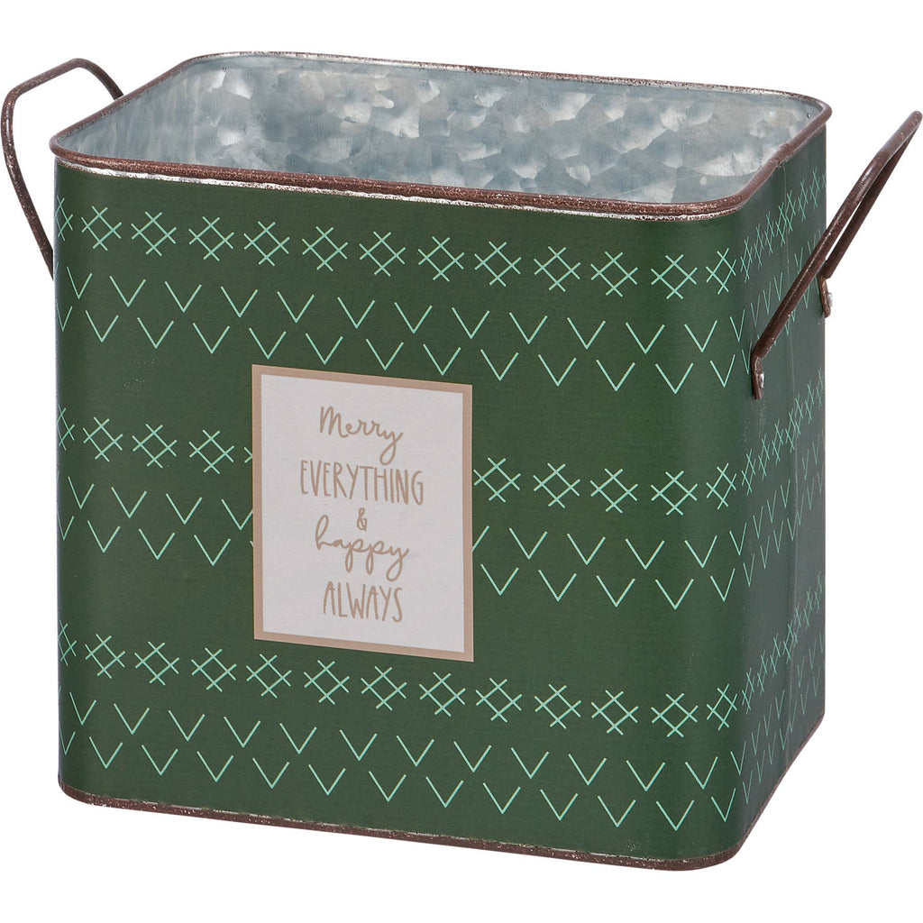 Green Merry Everything Bin