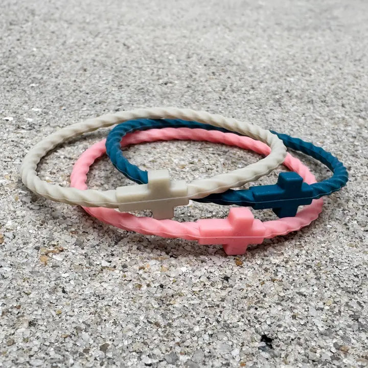 Infinity Cross Bracelets- Various Colors