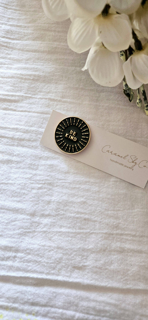 Be Kind Enamel Pin, Lapel Pin, Christian Jewelry