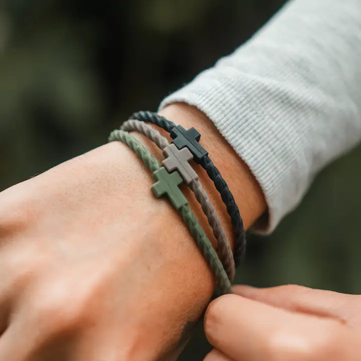 Infinity Cross Bracelets- Various Colors