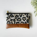 Coin Purse – Leopard Print & Buffalo Check