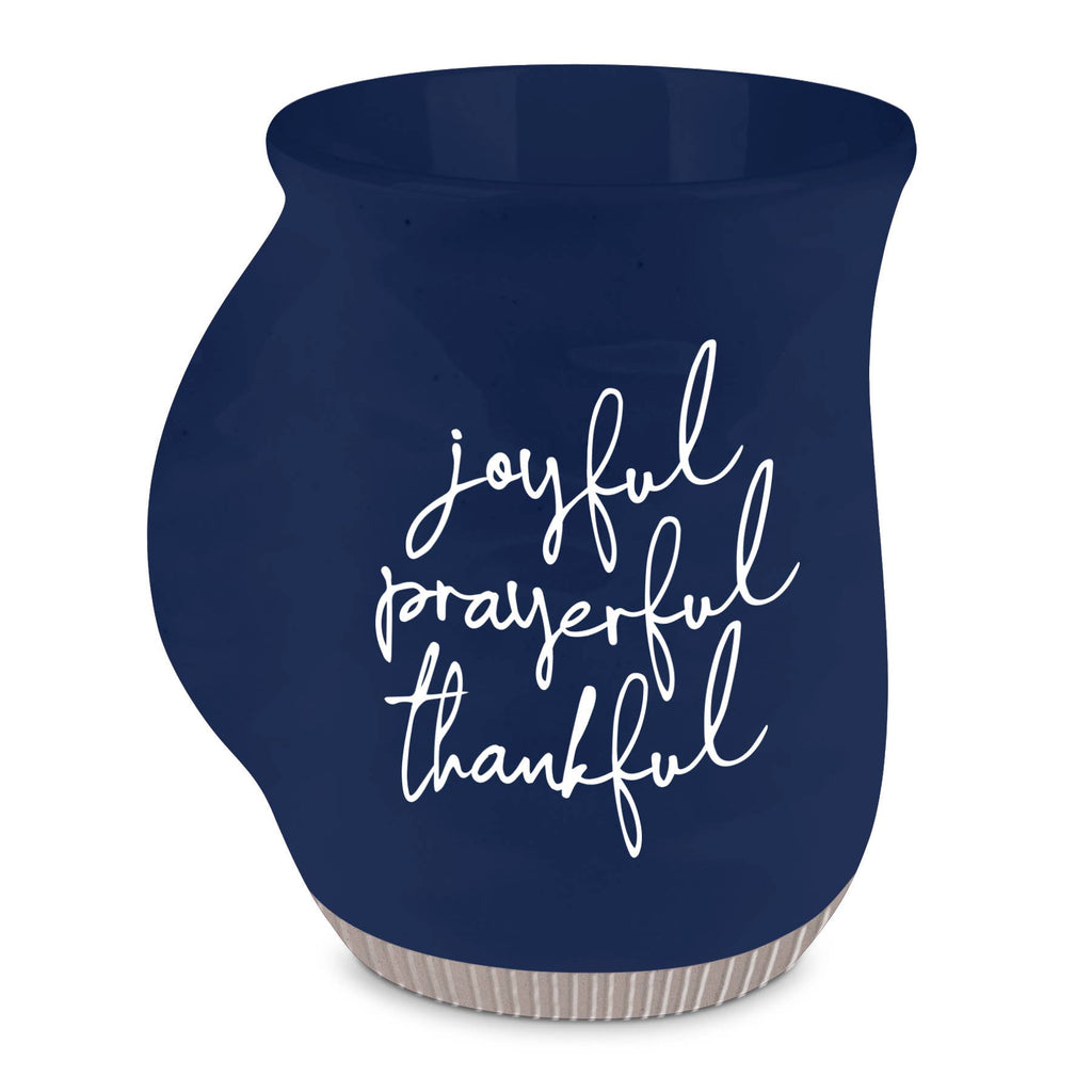 LCP Handwarmer Mug Joyful Prayerful Blue18Z
