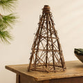 12" Natural Grapevine Cone Tree - Rustic Vine Twig Decor