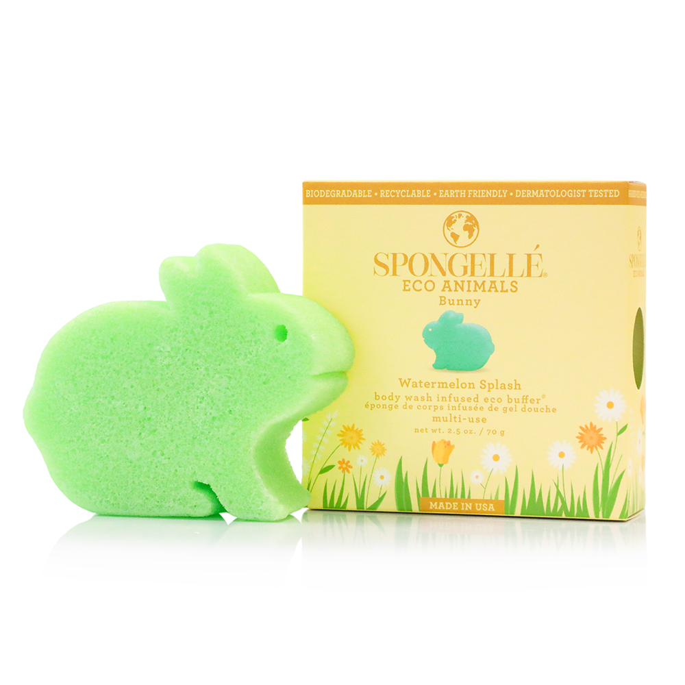 Bunny Eco Animals Kids Body Buffer| Bath 
