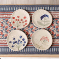 Pressed Wildflower Mini Plates (4 Designs available)