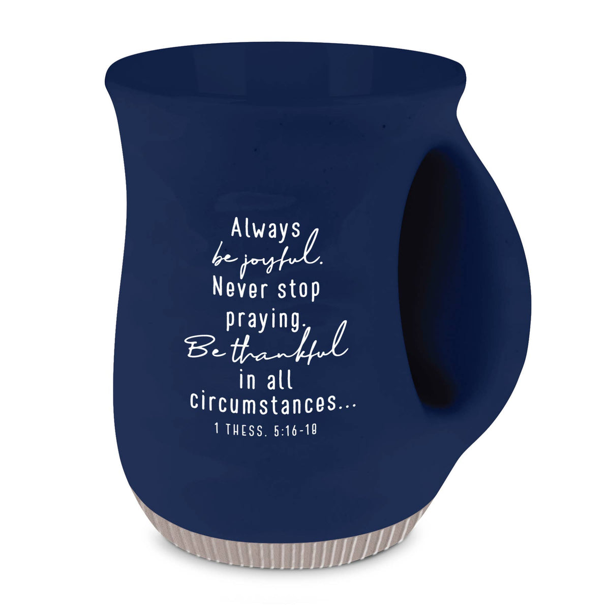 LCP Handwarmer Mug Joyful Prayerful Blue18Z