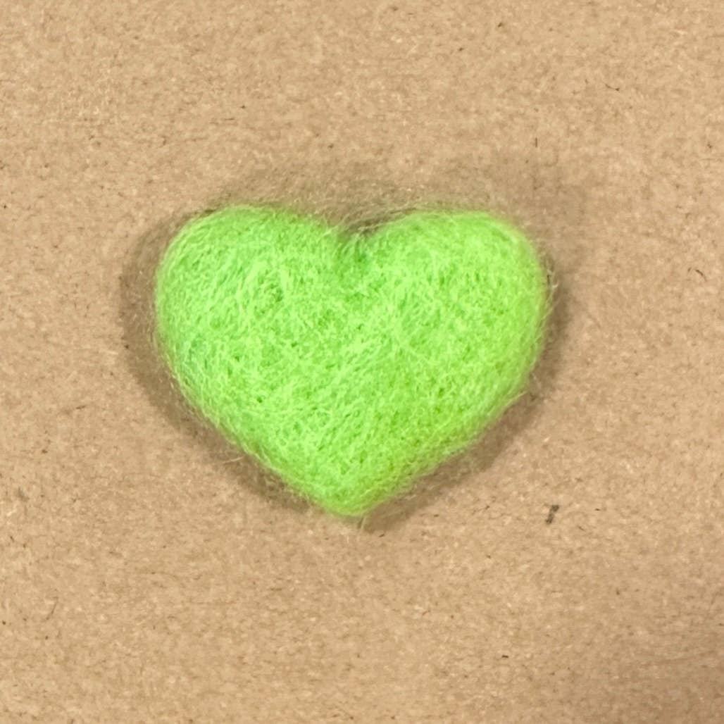 Pocket Hug with Felted Heart Gift