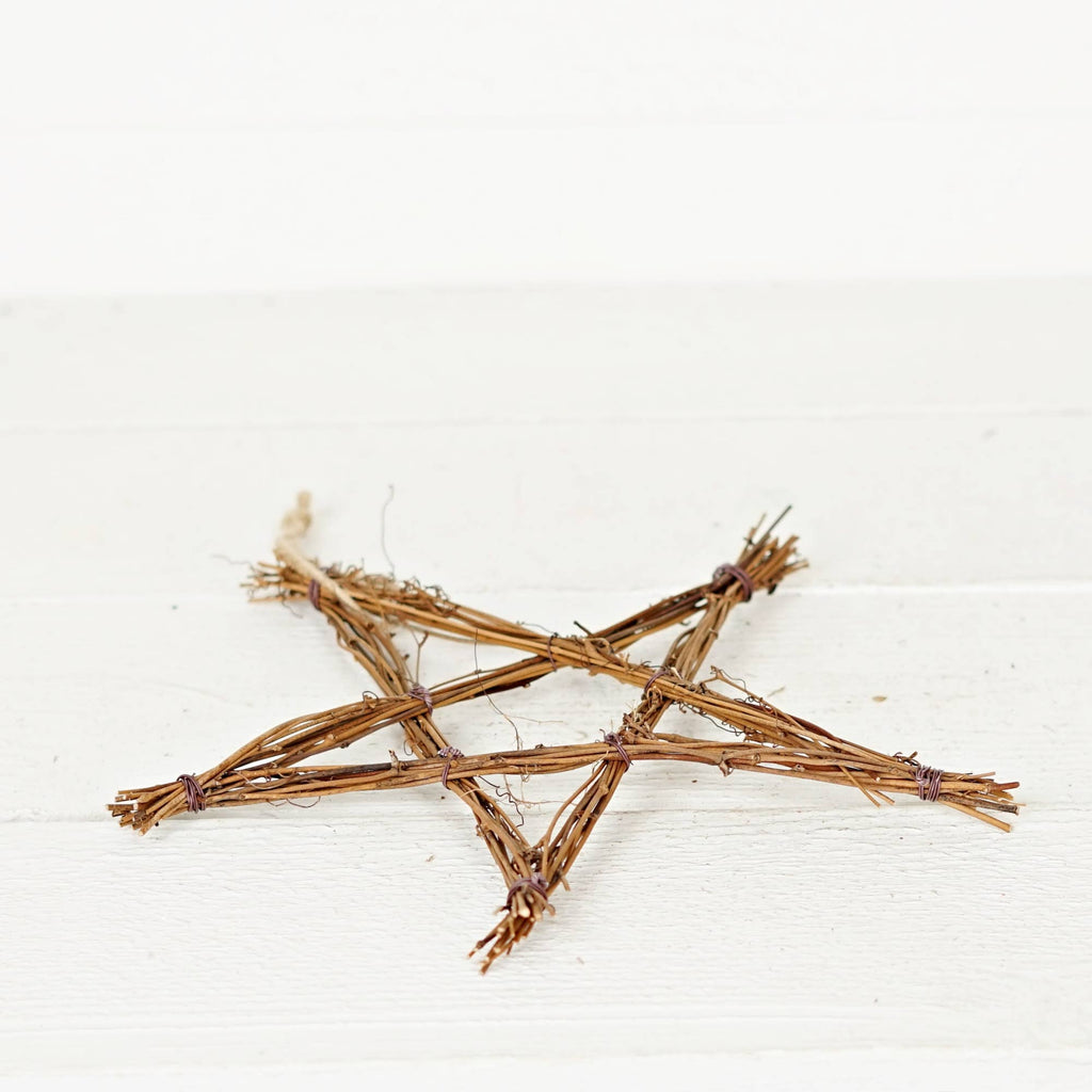 10IN ANGLE VINE TWIG STAR