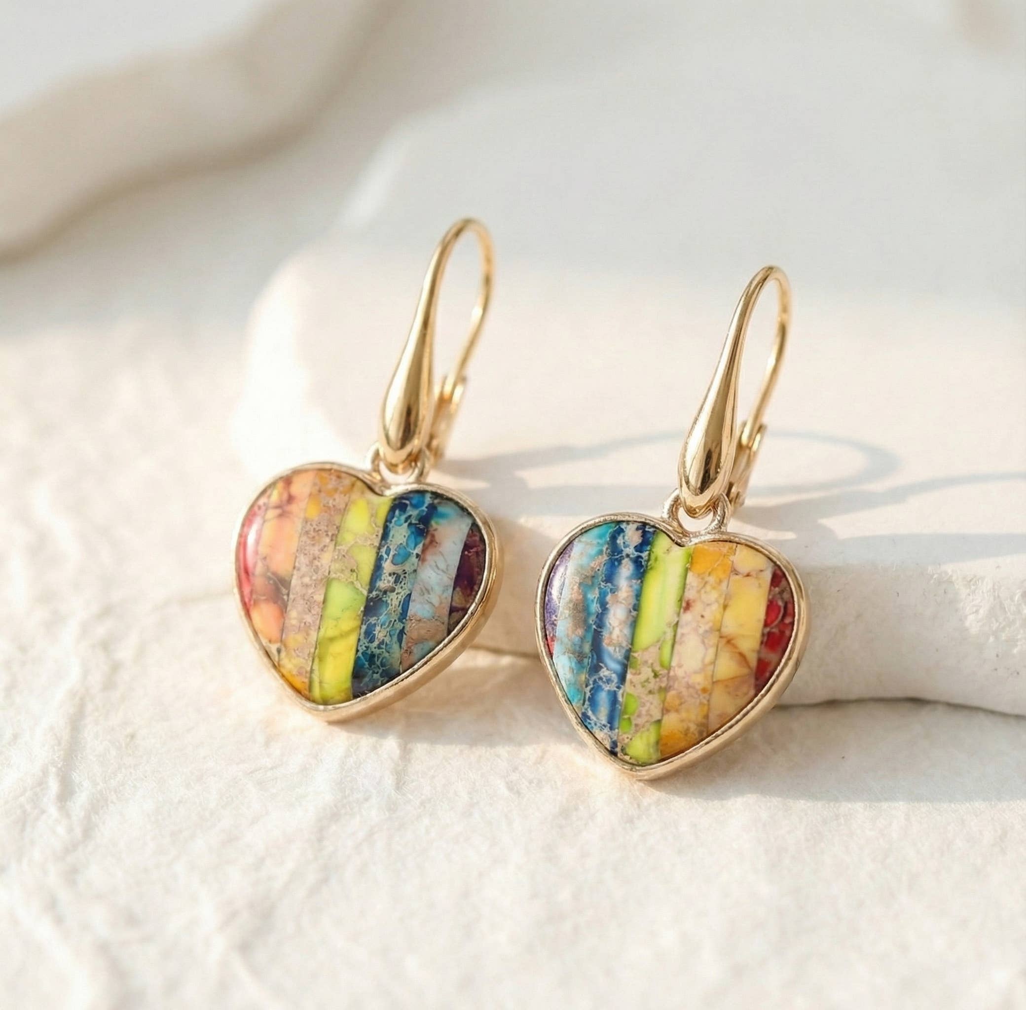 Chakra Heart Energy Earrings