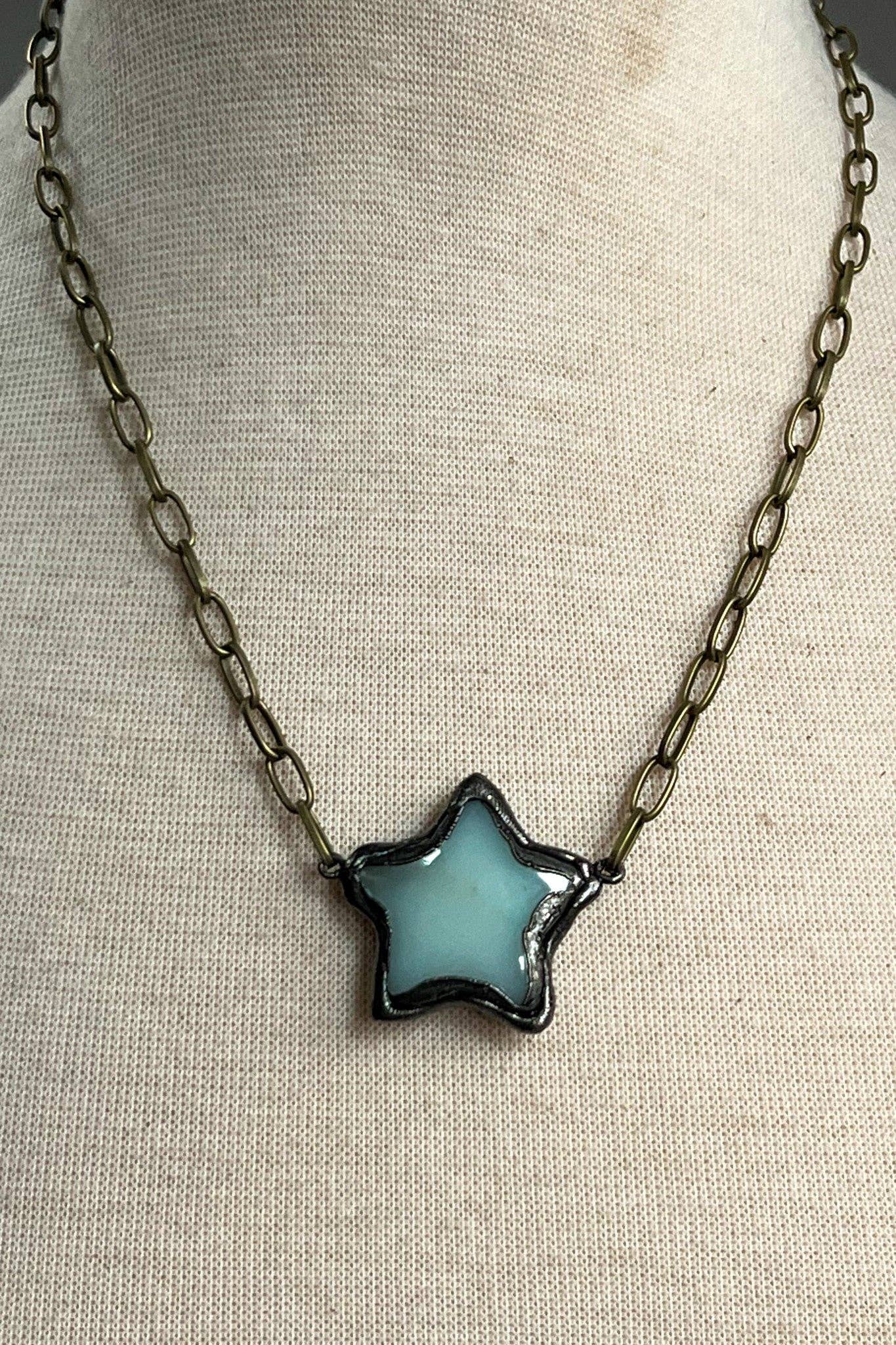 Aster Necklace Amazonite