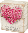You Make My Heart Smile String Art