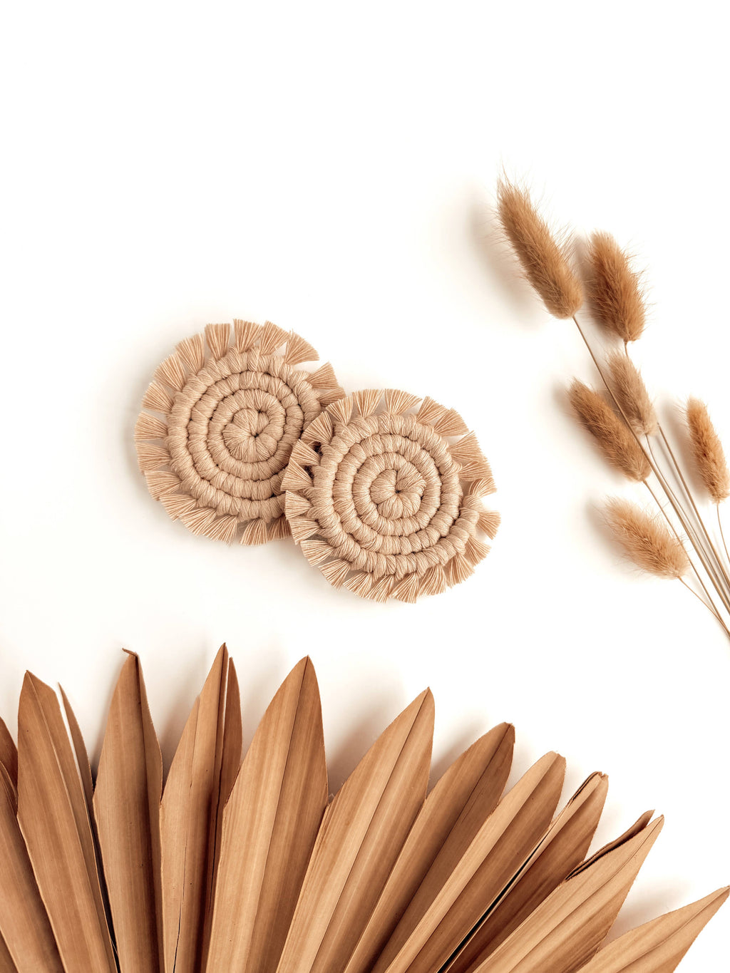 Macrame Car Coasters | Cup Holder Inserts | Boho Gift Ideas