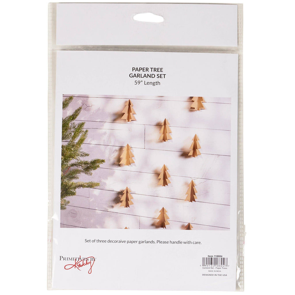 Paper Tree Garland