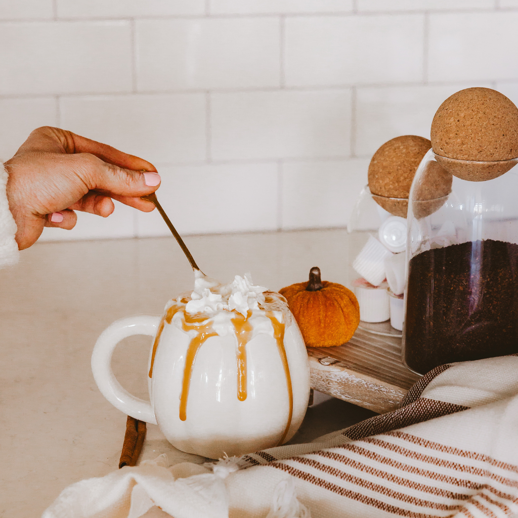 Cream Pumpkin Coffee Mug - Cream