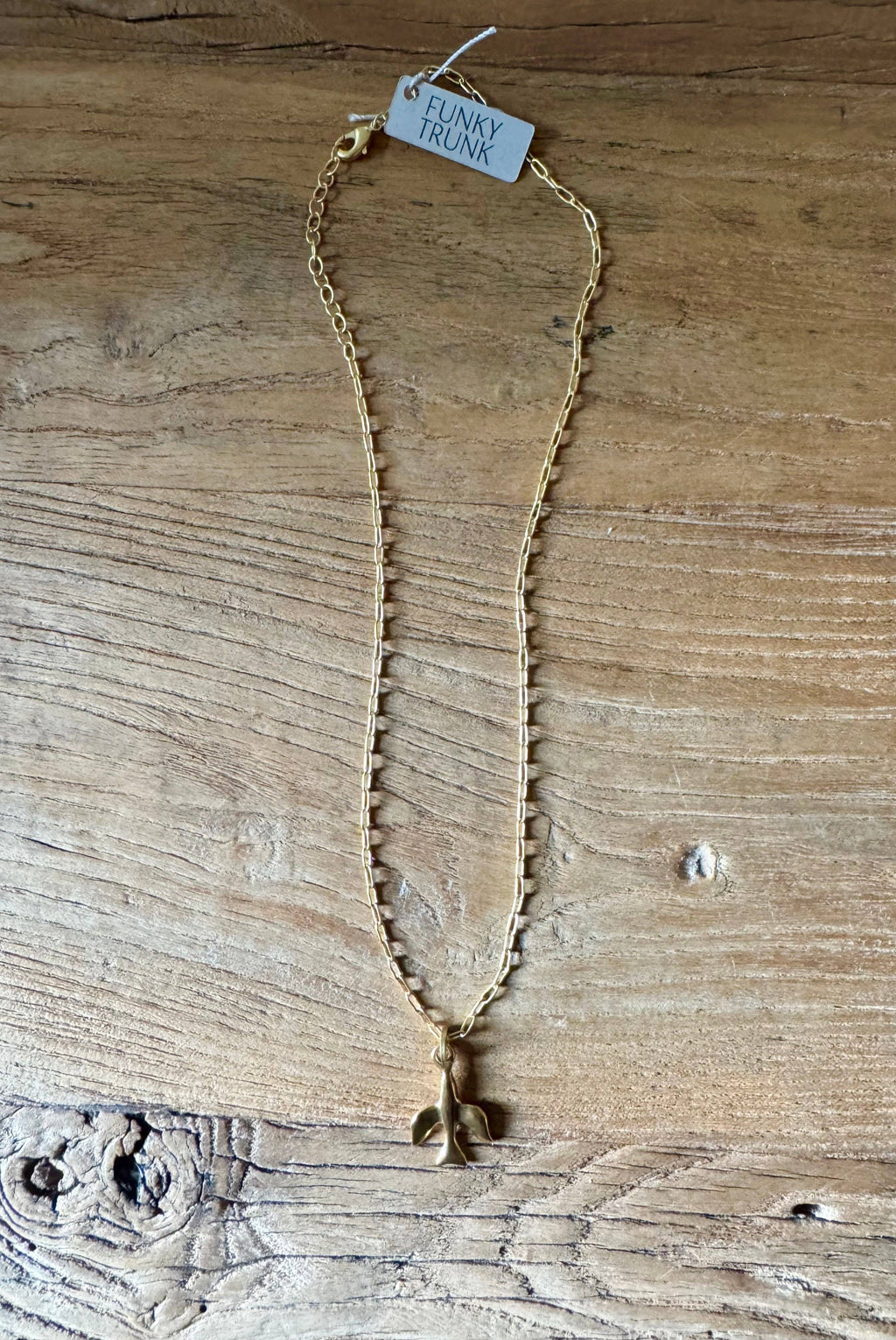Peace Dove Necklace - Gold