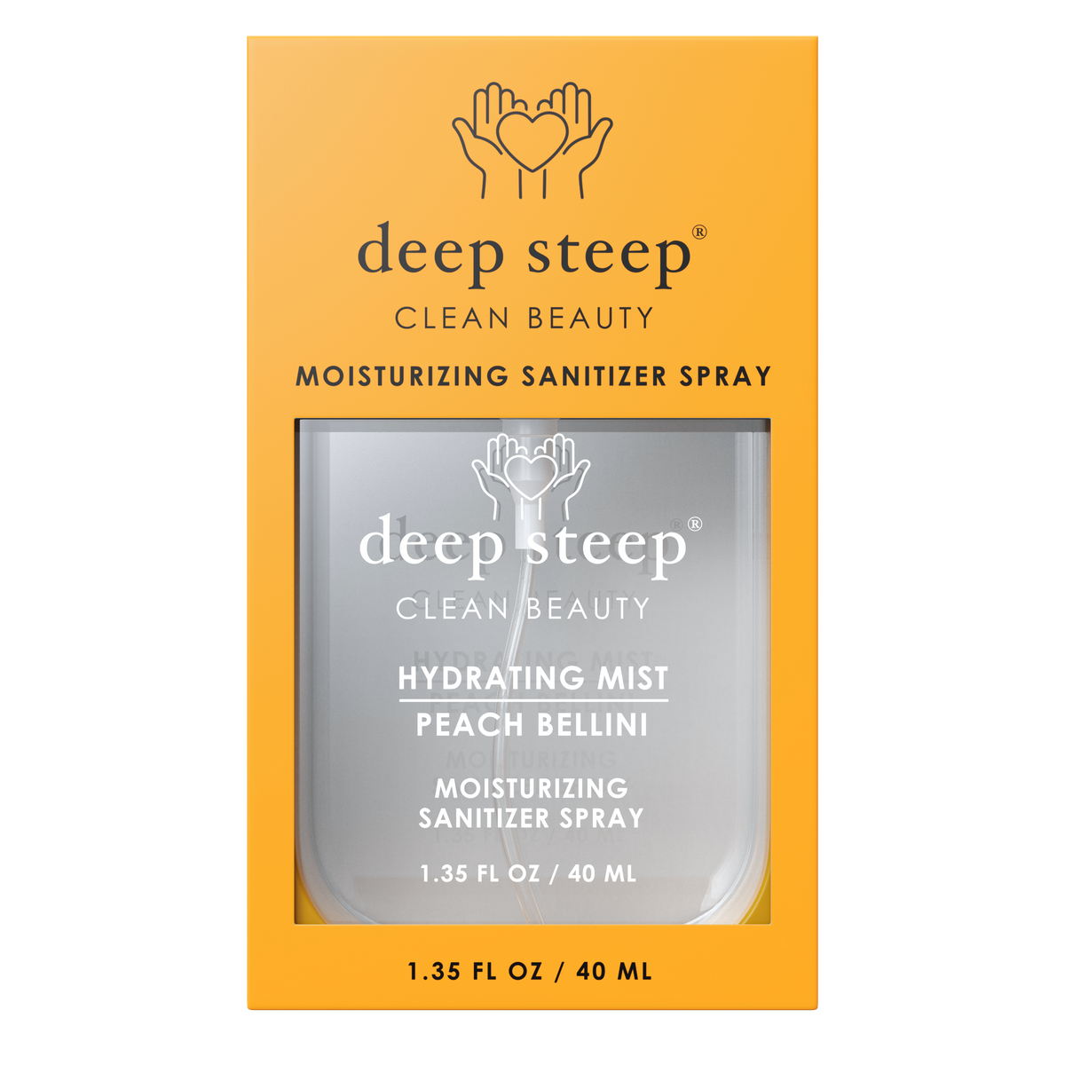 Hydrating Hand Sanitizer Spray 1.35oz - Peach Bellini