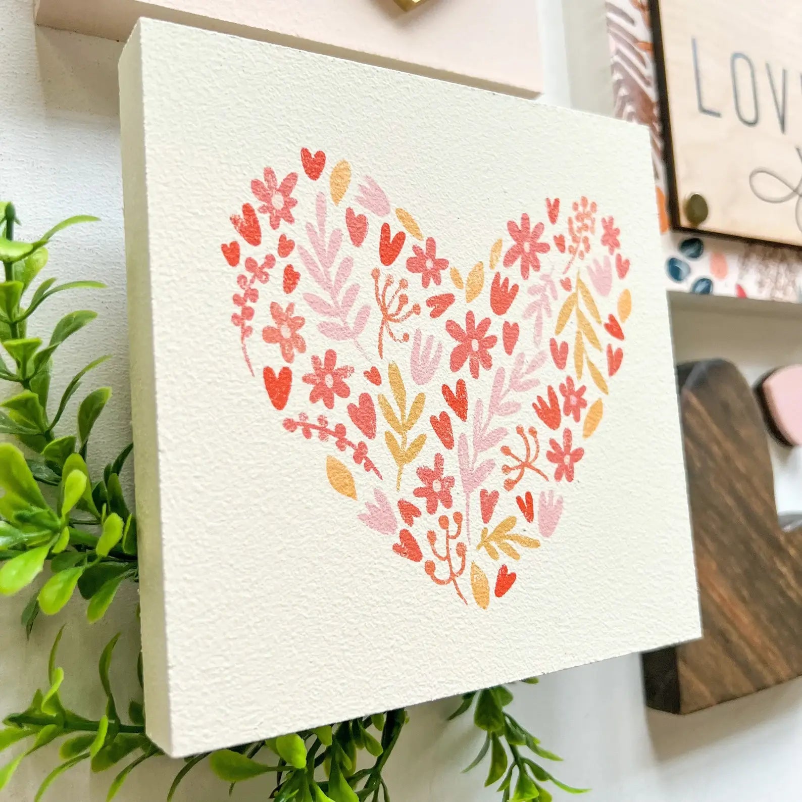 Mini Block Tiered Tray Signs