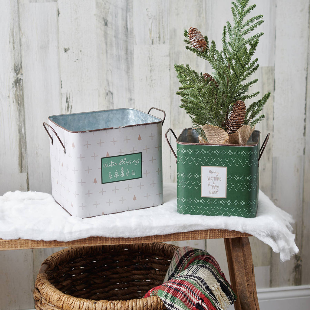 Green Merry Everything Bin