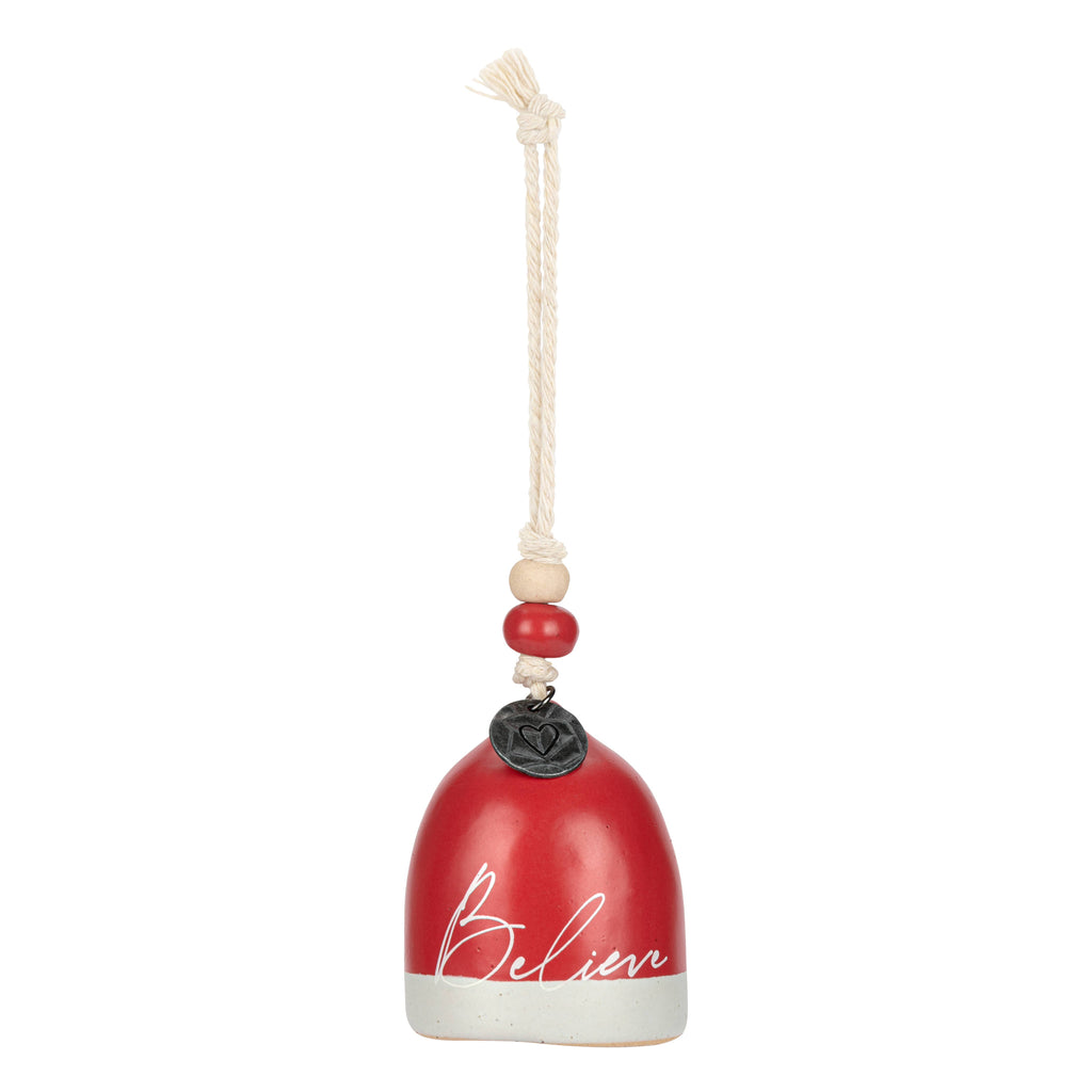Believe Mini Inspired Holiday Bell - 2x2.5in