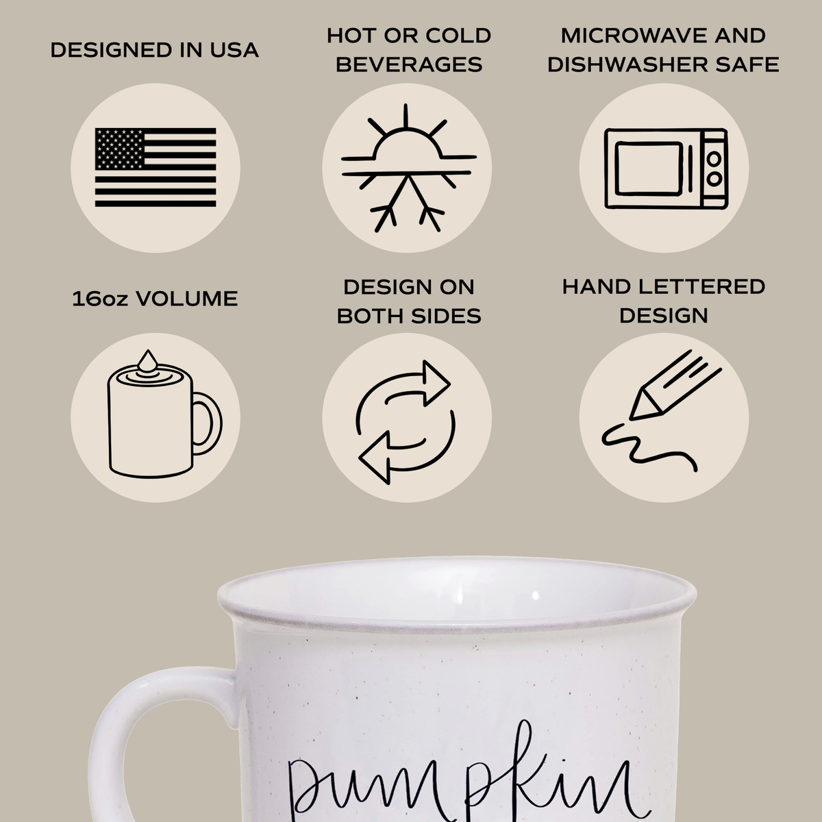 Pumpkin Spice Coffee Mug - Fall Decor & Gifts