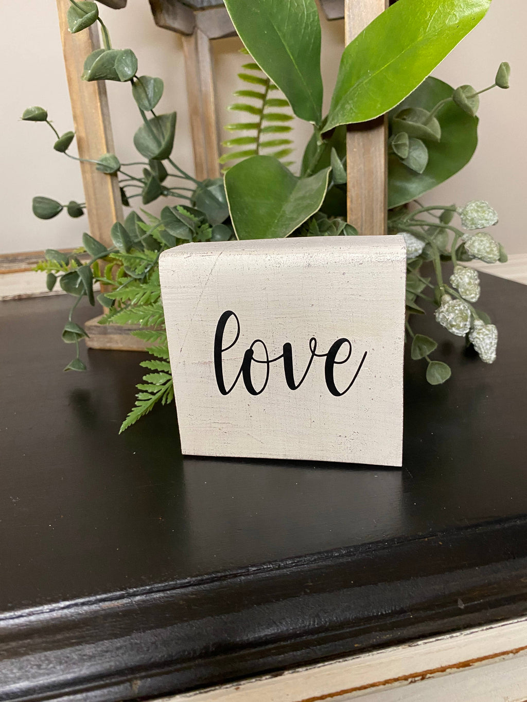 Love Wood Sign