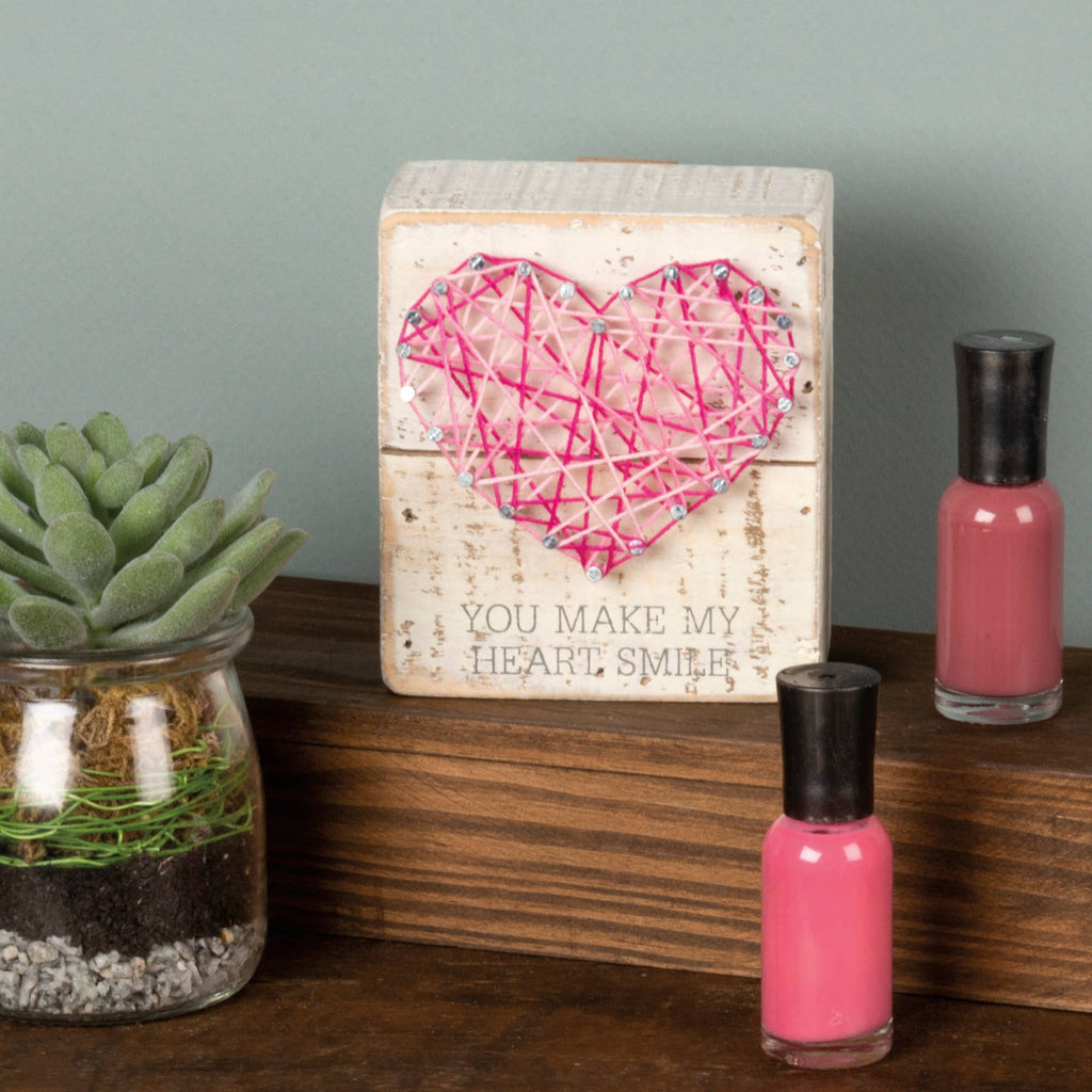 You Make My Heart Smile String Art