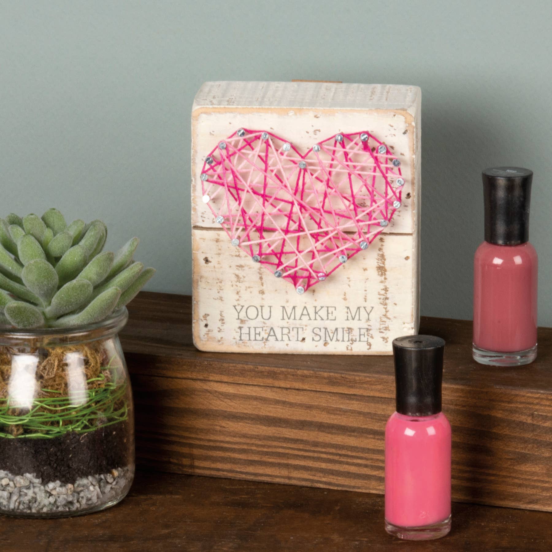 You Make My Heart Smile String Art