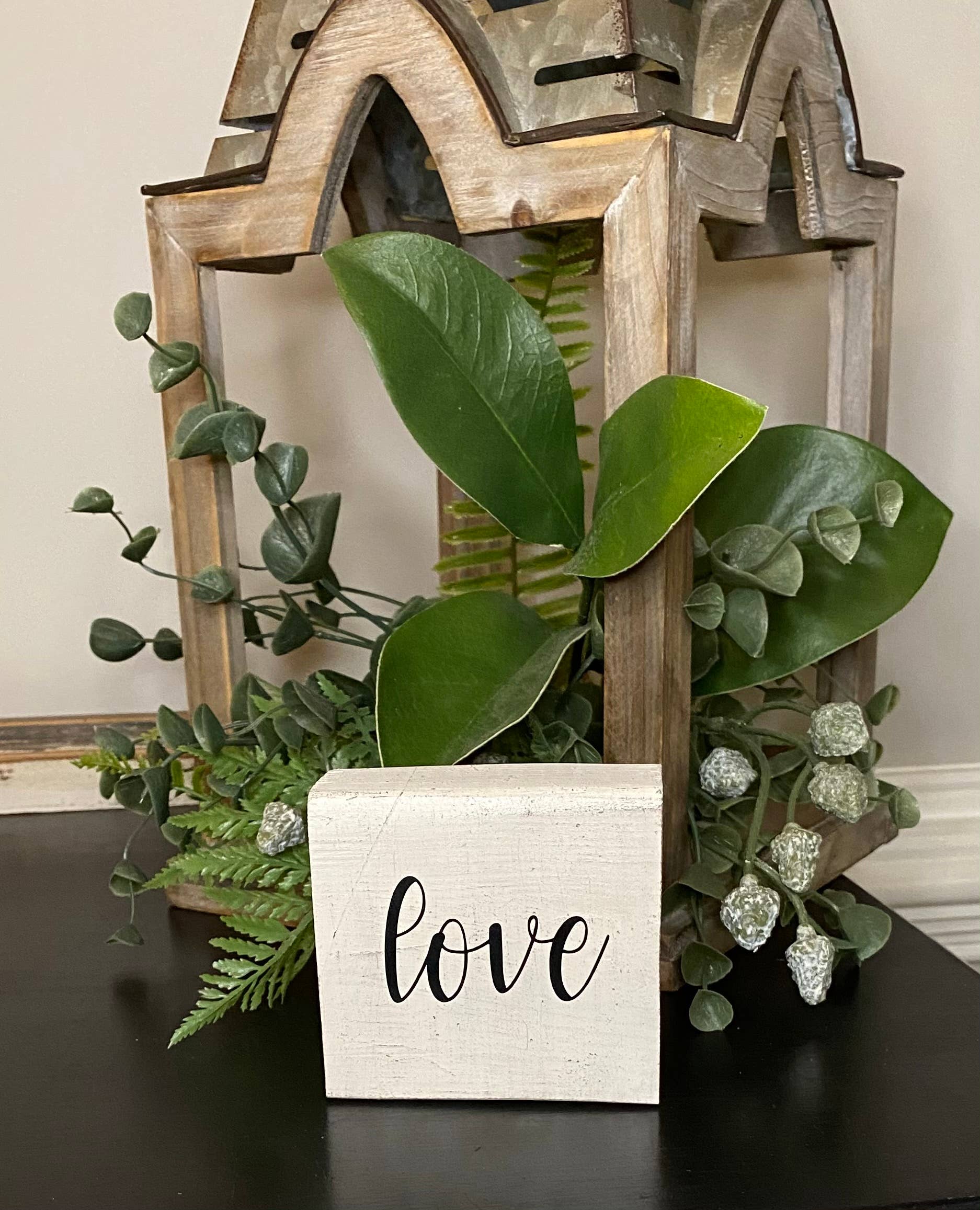 Love Wood Sign