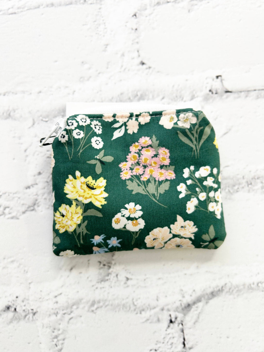 Small Fabric Pouch, Zipper Pouch, Coin Purse, Coin Pouch  