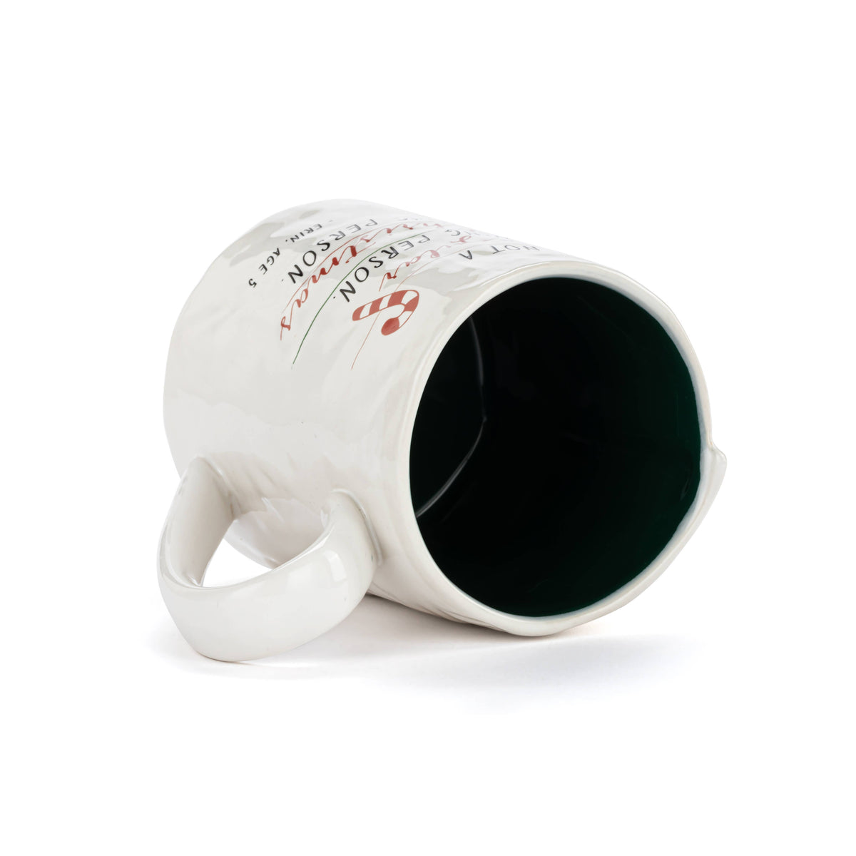 Christmas Morning Person Ceramic Notepaper Mug - 14oz