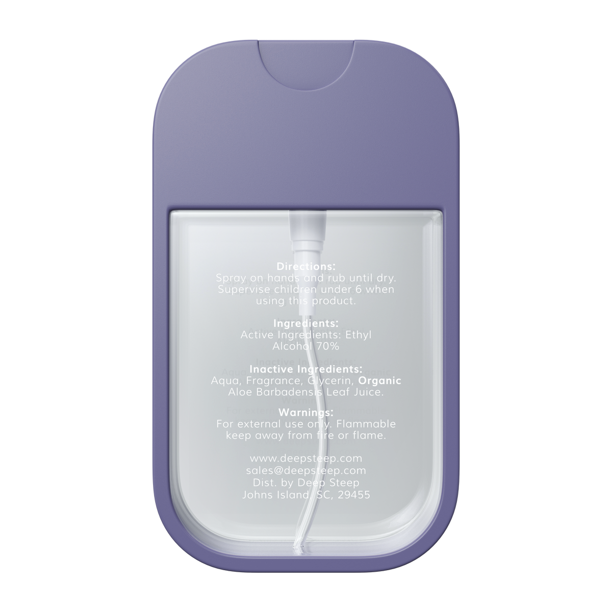 Hydrating Hand Sanitizer Spray 1.35oz - Lavender Chamomile