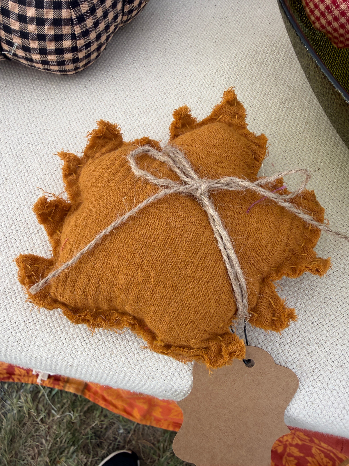 Handmade maple leaf