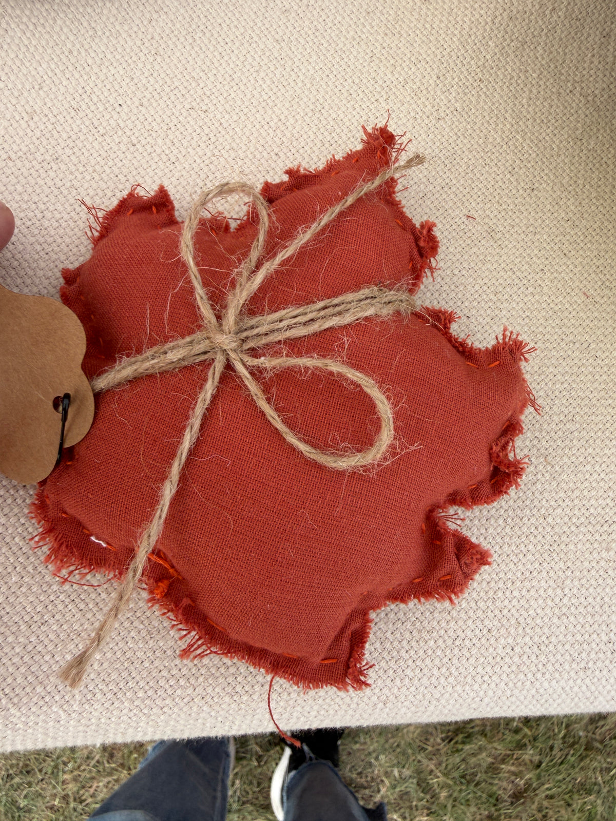 Handmade maple leaf