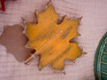 Wooden Maple Leaves