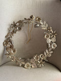Metal Floral Wreath