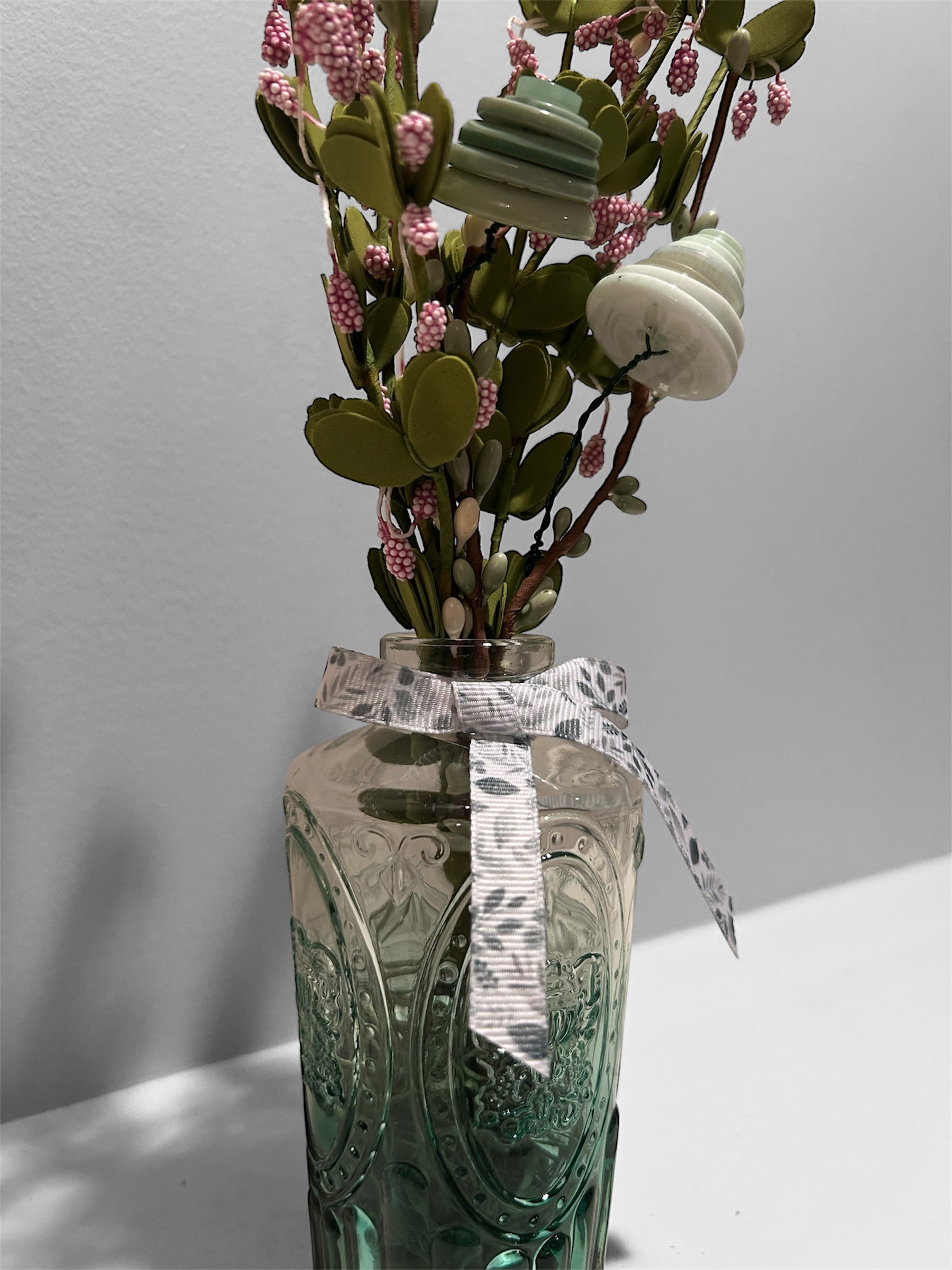 Sage & Seafoam Vintage-Style Bouquet